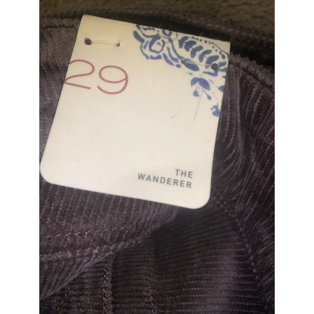 Anthropologie Pilcro Pants Womens Size 29 The Wanderer Relaxed Leg Corduroy - Picture 10 of 15